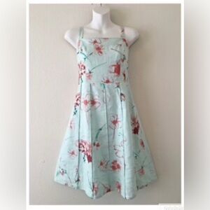 ANN TAYLOR classic summer linen dress